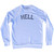 Hell Adult Tri-Blend Sweatshirt-White