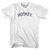 Hockey Womens Cotton Junior Cut T-Shirt-White
