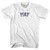May Womens Cotton Junior Cut T-Shirt-White