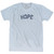 Hope Adult Tri-Blend T-Shirt - Athletic White