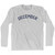 December Adult Cotton Long Sleeve T-Shirt - Grey Heather