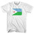 Djibouti Country Flag Youth Cotton T-shirt - White