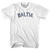 Baltia Adult Cotton T-Shirt - White