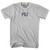 Mu Adult Cotton T-Shirt-Cool Grey