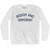 Sodom And Gomorrah Adult Cotton Long Sleeve T-Shirt - White
