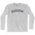 Suddene Adult Cotton Long Sleeve T-Shirt - Grey Heather