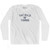 The Rule Of Thirds Adult Cotton Long Sleeve T-shirt - White