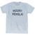 Mount Penglai Adult Tri-Blend T-Shirt - Athletic White