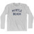 Myrtle Beach Adult Cotton Long Sleeve T-Shirt - Grey Heather