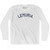 Lemuria Adult Cotton Long Sleeve T-Shirt - White