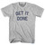 Get It Done Womens Cotton Junior Cut T-Shirt - Grey Heather