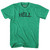 Hell Adult Tri-Blend T-Shirt - Heather Green