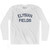 Elysian Fields Adult Cotton Long Sleeve T-Shirt - White