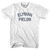 Elysian Fields Womens Cotton Junior Cut T-Shirt-White