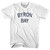 Byron Bay Womens Cotton Junior Cut T-Shirt-White