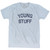 Young Stuff Adult Tri-Blend T-Shirt - Athletic White