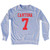 Cantona 7 Adult Tri-Blend Sweatshirt - Heather Grey