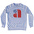 Atoms Adult Tri-Blend Sweatshirt - Heather Grey