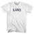 Kano Womens Cotton Junior Cut T-Shirt - White