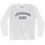 Lockdown 2020 Adult Cotton Long Sleeve T-Shirt - White