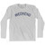 Weekend Adult Cotton Long Sleeve T-Shirt - Grey Heather