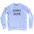 Point Dume Adult Tri-Blend Sweatshirt - White