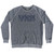 Abbotsford YXX Airport Adult Tri-Blend Sweatshirt - Athletic Grey