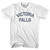 Victoria Falls Adult Cotton T-Shirt - White