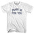 Miami Is For You Adult Cotton T-Shirt-White