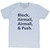 Cornhole Game Plan Block Airmail Airmail Push Adult Tri-Blend T-Shirt - Athletic White