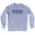 Abbotsford YXX Airport Adult Tri-Blend Sweatshirt - Heather Grey