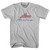 New York Arrows Cursive Adult Cotton T-Shirt - Grey Heather