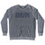 Abu Dhabi AUH Airport Adult Tri-Blend Sweatshirt - Heather Grey