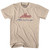 New York Arrows Cursive Adult Cotton T-Shirt-Creme