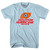 Houston Hurricane Adult Cotton T-Shirt - Light Blue
