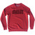 Aberdeen ABR Airport Adult Tri-Blend Sweatshirt - Cardinal Red