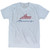 New York Arrows Cursive Adult Tri-Blend T-Shirt - Athletic White