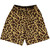 Cheetah Print Basketball Shorts Made In USA - Yellow