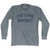 The Lake District Adult Tri-Blend Long Sleeve T-Shirt - Athletic Grey
