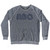 Albuquerque ABQ Airport Adult Tri-Blend Sweatshirt - Athletic Grey
