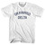 Okavango Delta Womens Cotton Junior Cut T-Shirt - White