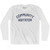 Community Agitator Adult Cotton Long Sleeve T-Shirt-White