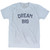 Dream Big Adult Tri-Blend T-Shirt - Athletic White