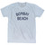 Bombay Beach Adult Tri-Blend T-Shirt - Athletic White