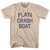 Playa Crash Boat Adult Cotton T-Shirt - Creme