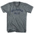 Hollywood Hills Adult Tri-Blend V-Neck Womens Junior Cut T-Shirt - Athletic Grey