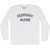 February Sucks Adult Cotton Long Sleeve T-shirt - White