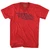 The Happiness Of Your Life Depends Upon The Quality Of Your Thoughts Marcus Aurelius Adult Tri-Blend V-neck T-shirt - Athletic Red