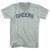 Cheers Adult Tri-Blend V-neck T-shirt - Athletic Cool Grey