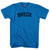 Breck Adult Cotton T-shirt - Royal Blue